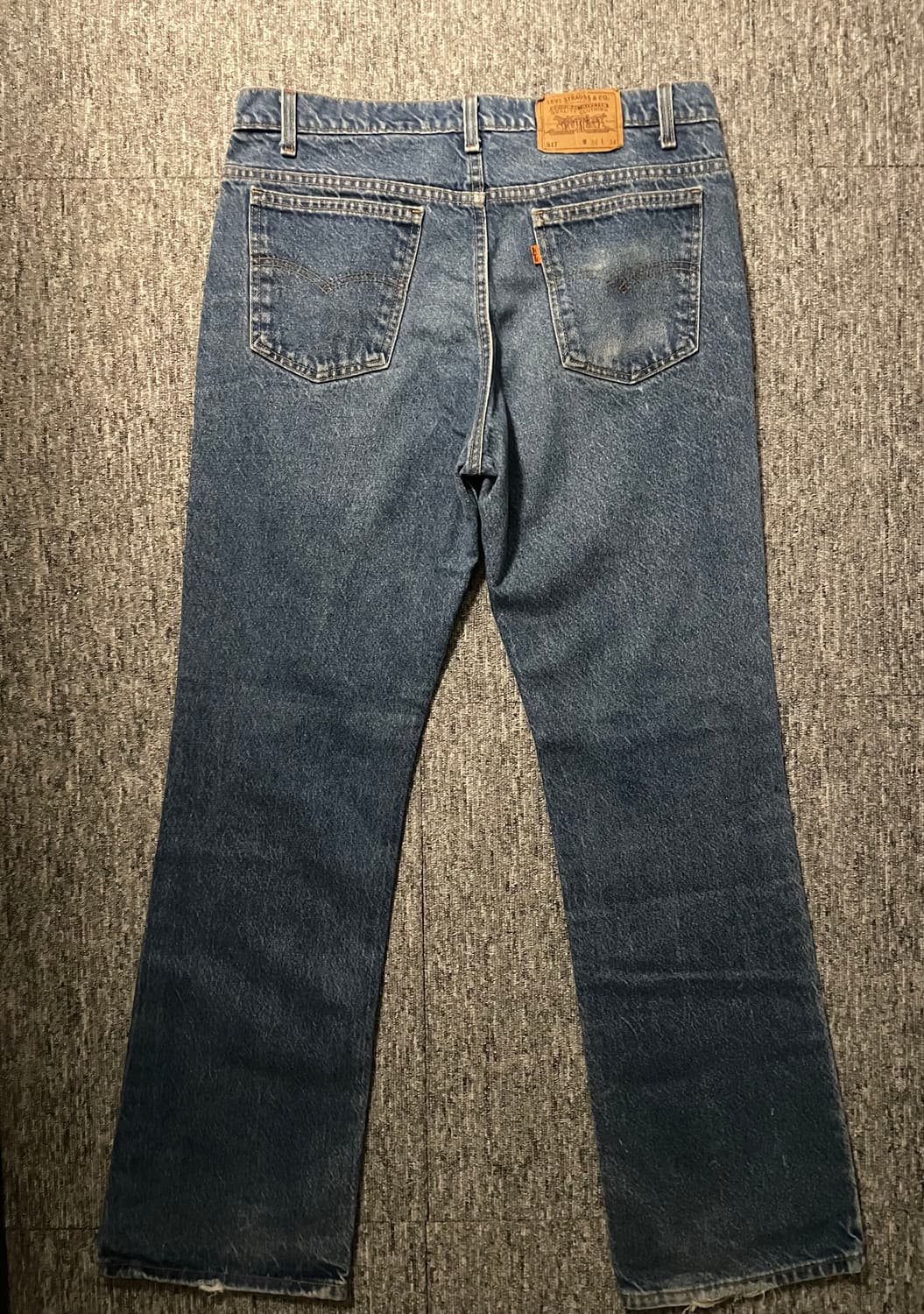 90s 리바이스 517 오렌지탭 데님 [36X34] 상품이미지3