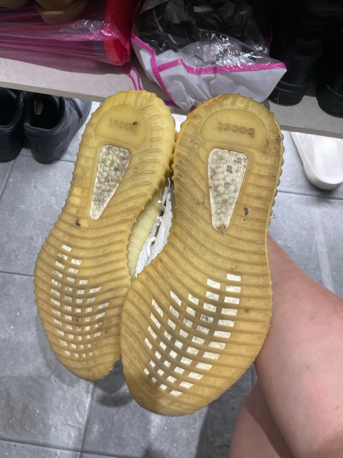 이지부스트 350 트리플화이트 265 팝니다 상품이미지3