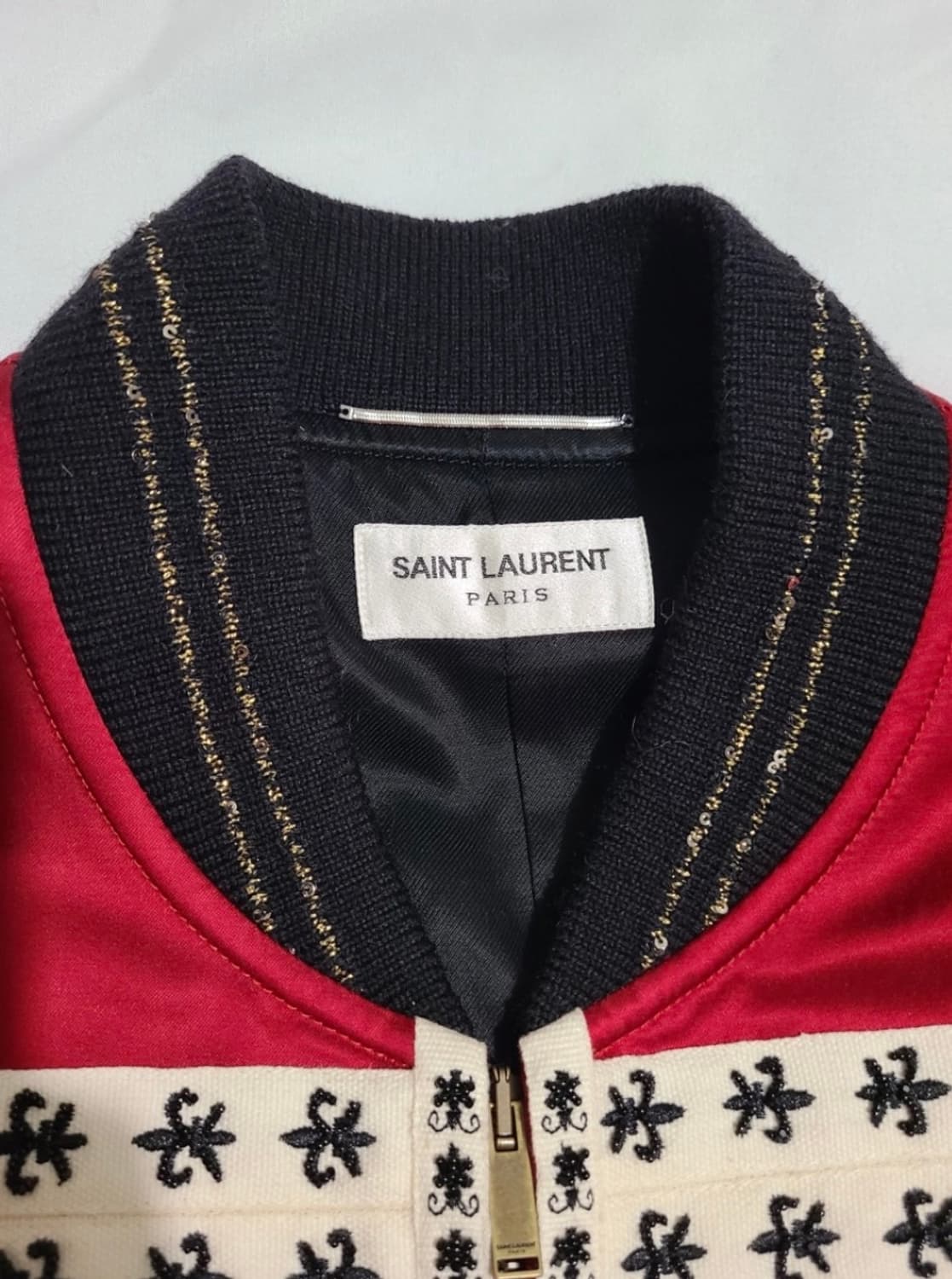 [BTS 지민님 착용] 생로랑 20ss 나폴레옹 봄버 자켓 상품이미지7