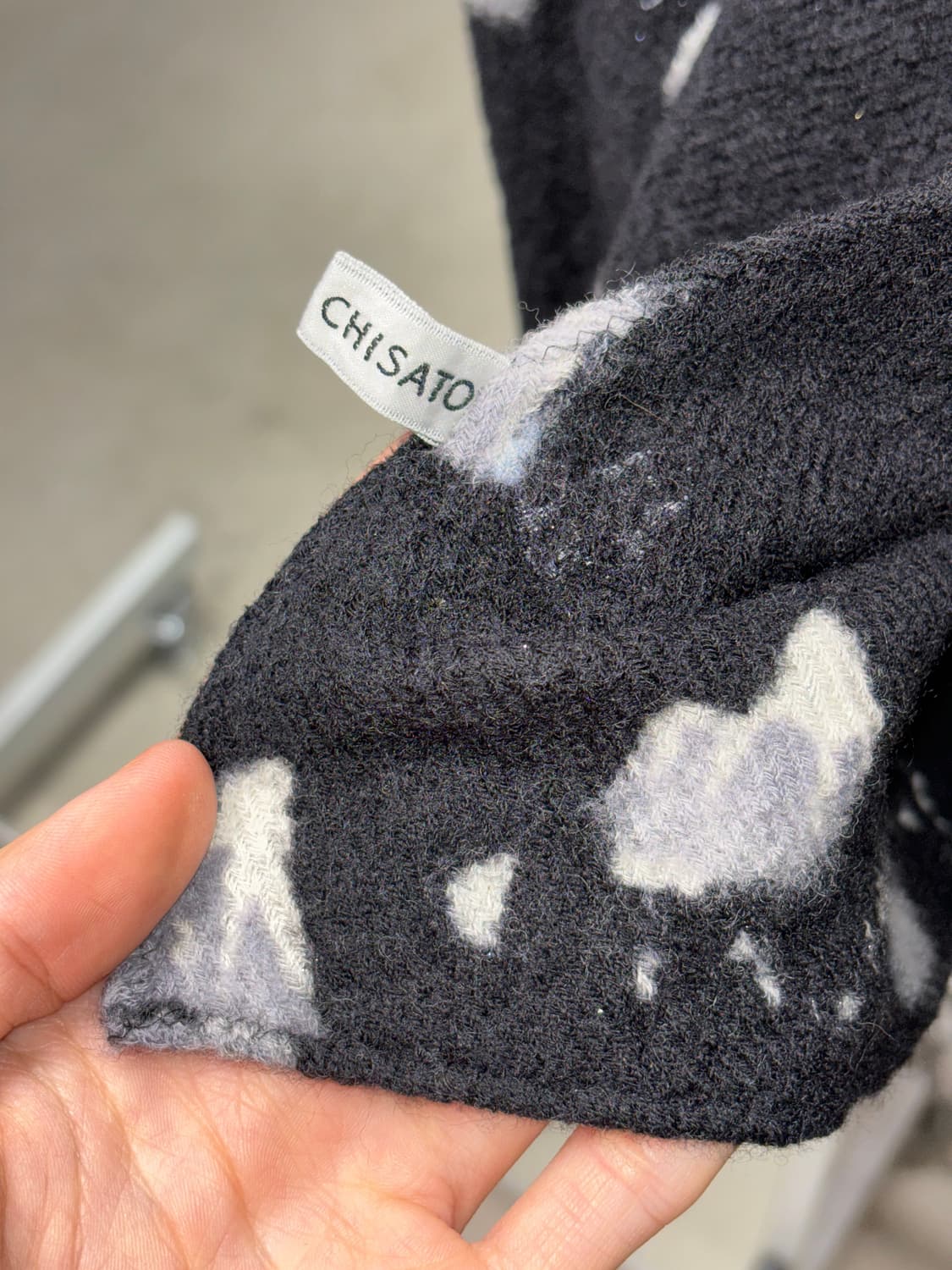 츠모리 치사토 체커보드 머플러 상품이미지5