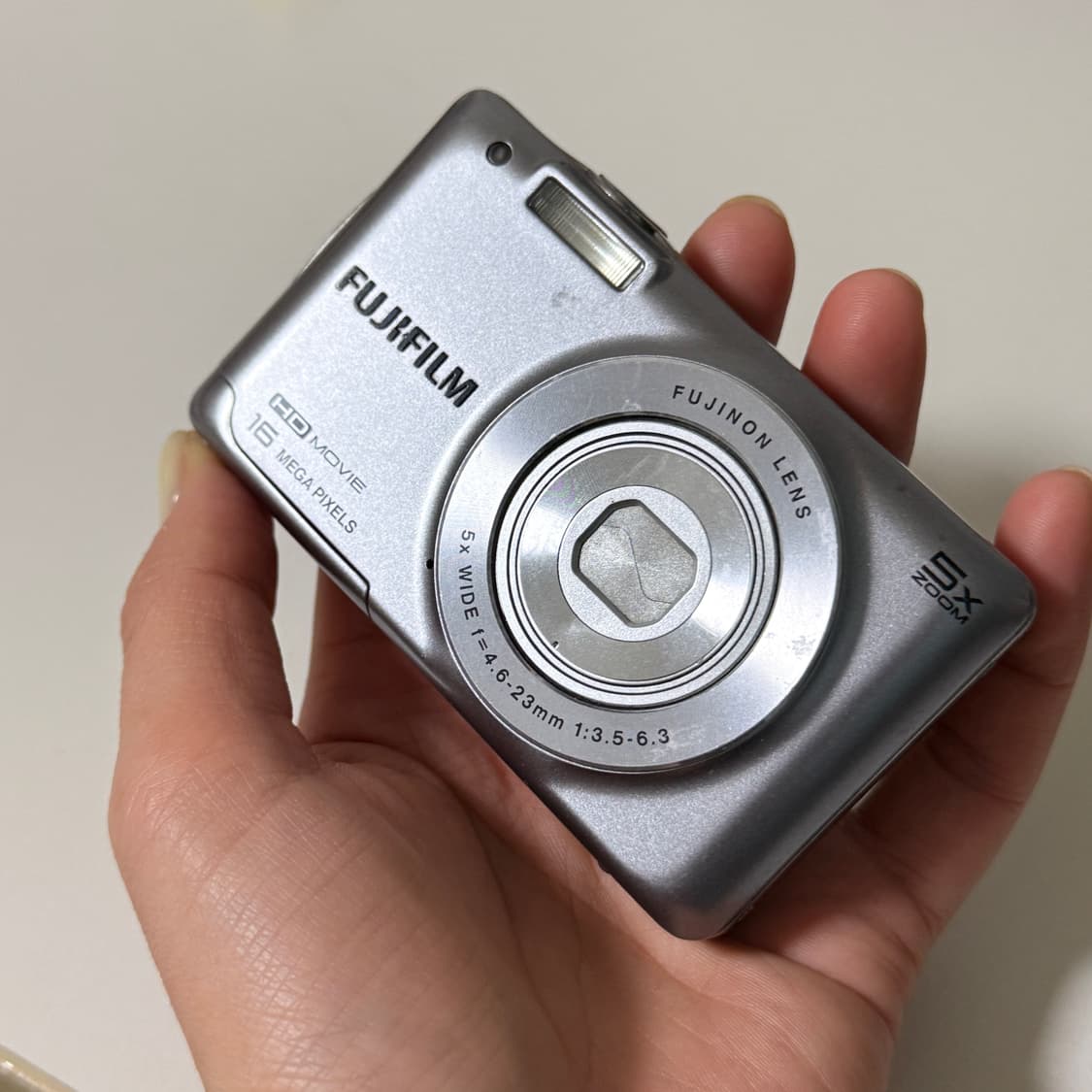 후지 jx690 빈티지 디카 디지털카메라 그레이실버 상품이미지2
