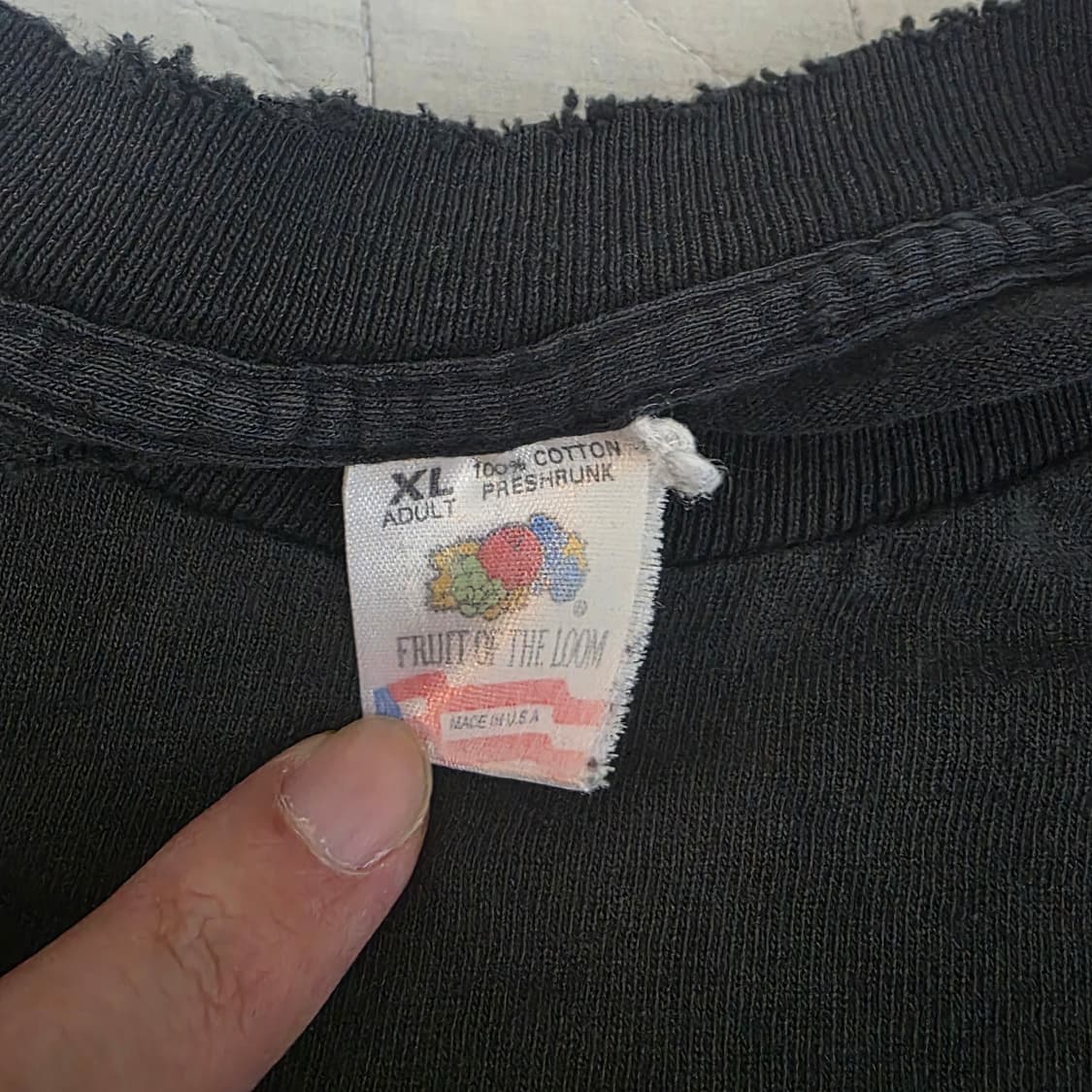 [XL] 90s 배스프로클럽 BASS PRO CLUB 티셔츠 트래쉬드 상품이미지7