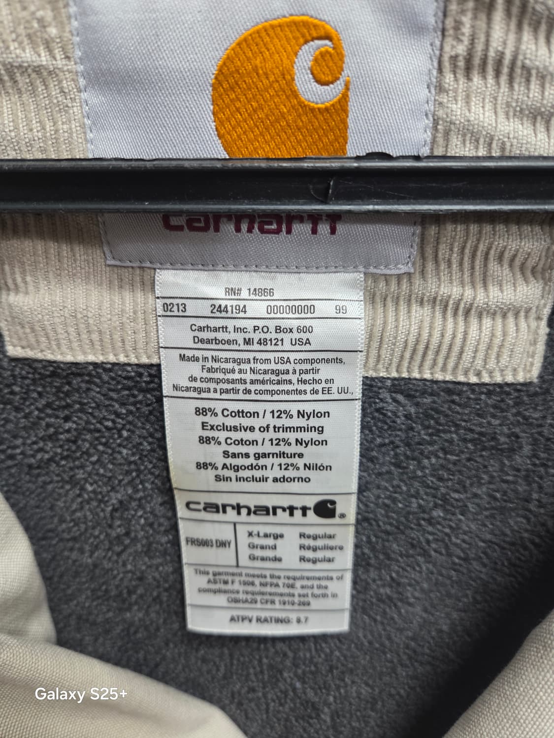 칼하트  워크   저켓 상품이미지2