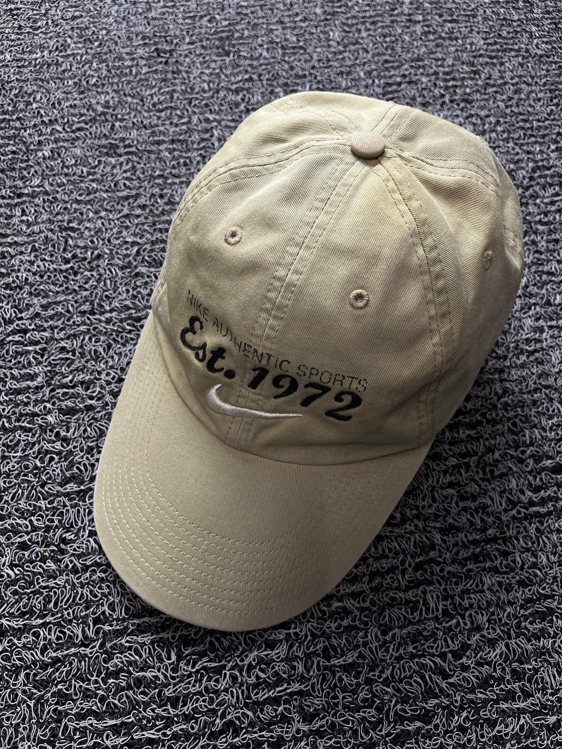 00s 나이키 올드스쿨 빅로고 베이지 볼캡 064 상품이미지2