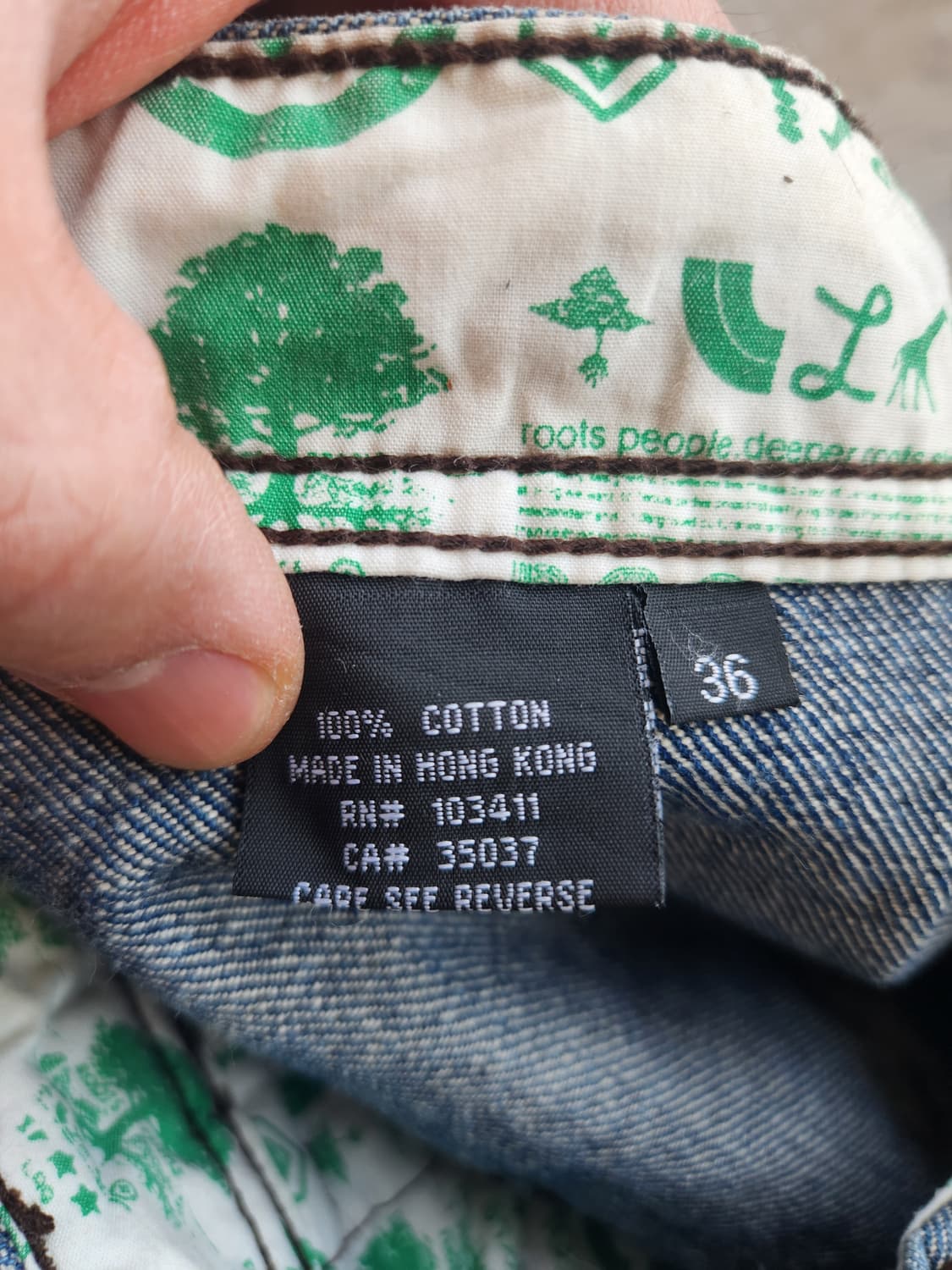 LRG 빈티지 데님 팬츠 36 상품이미지4