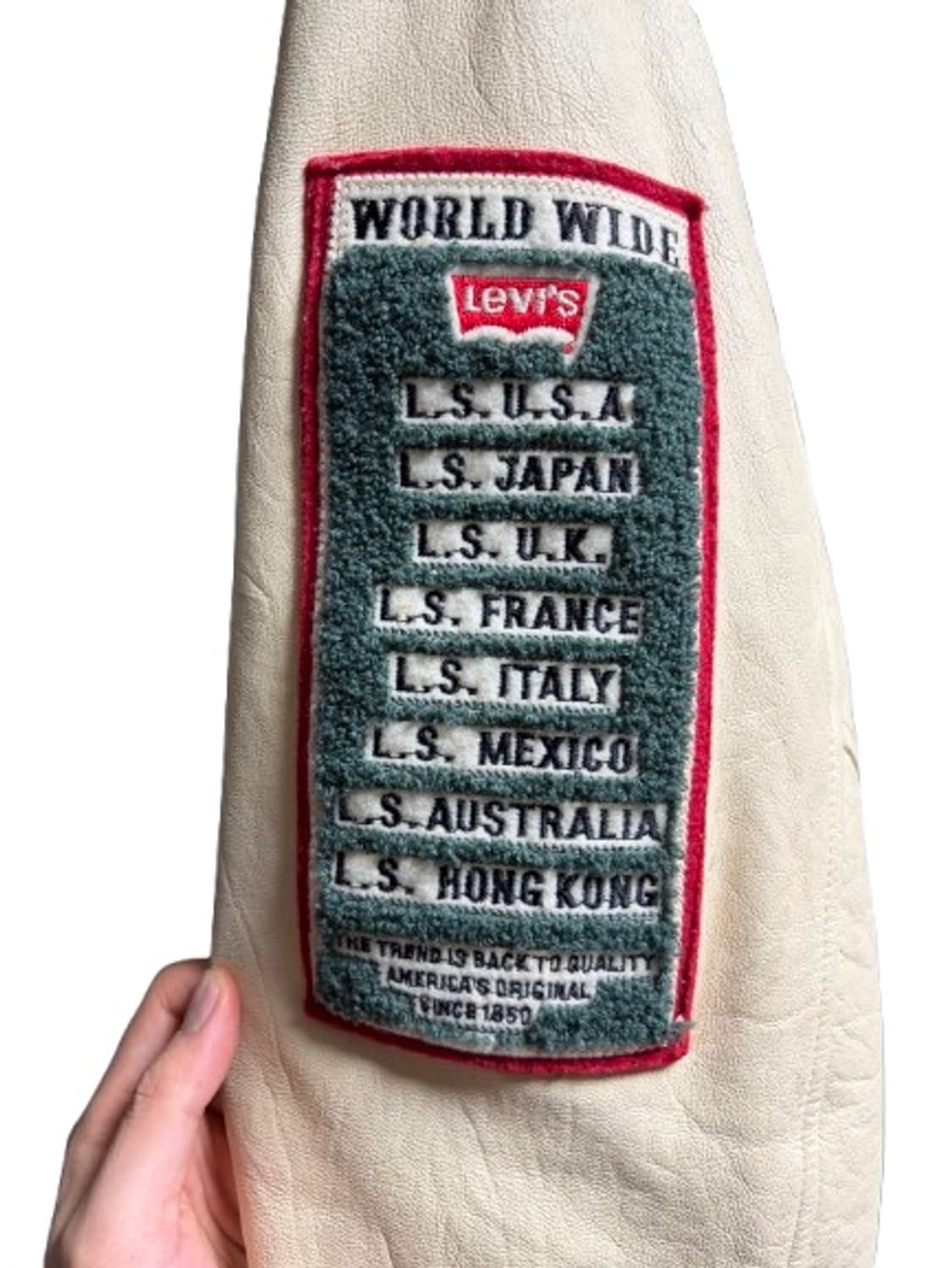 (L) 90s 리바이스 바시티 자켓 상품이미지6