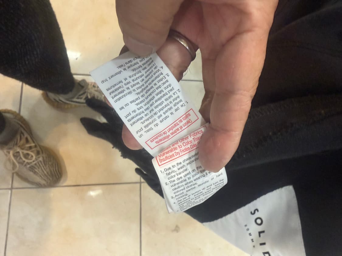 52/105 정품 솔리드옴므 데님자켓 팝니다 상품이미지7