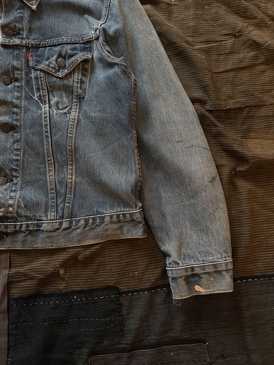 70s USA Vintage Levis 3rd Denim Jacket 상품이미지5