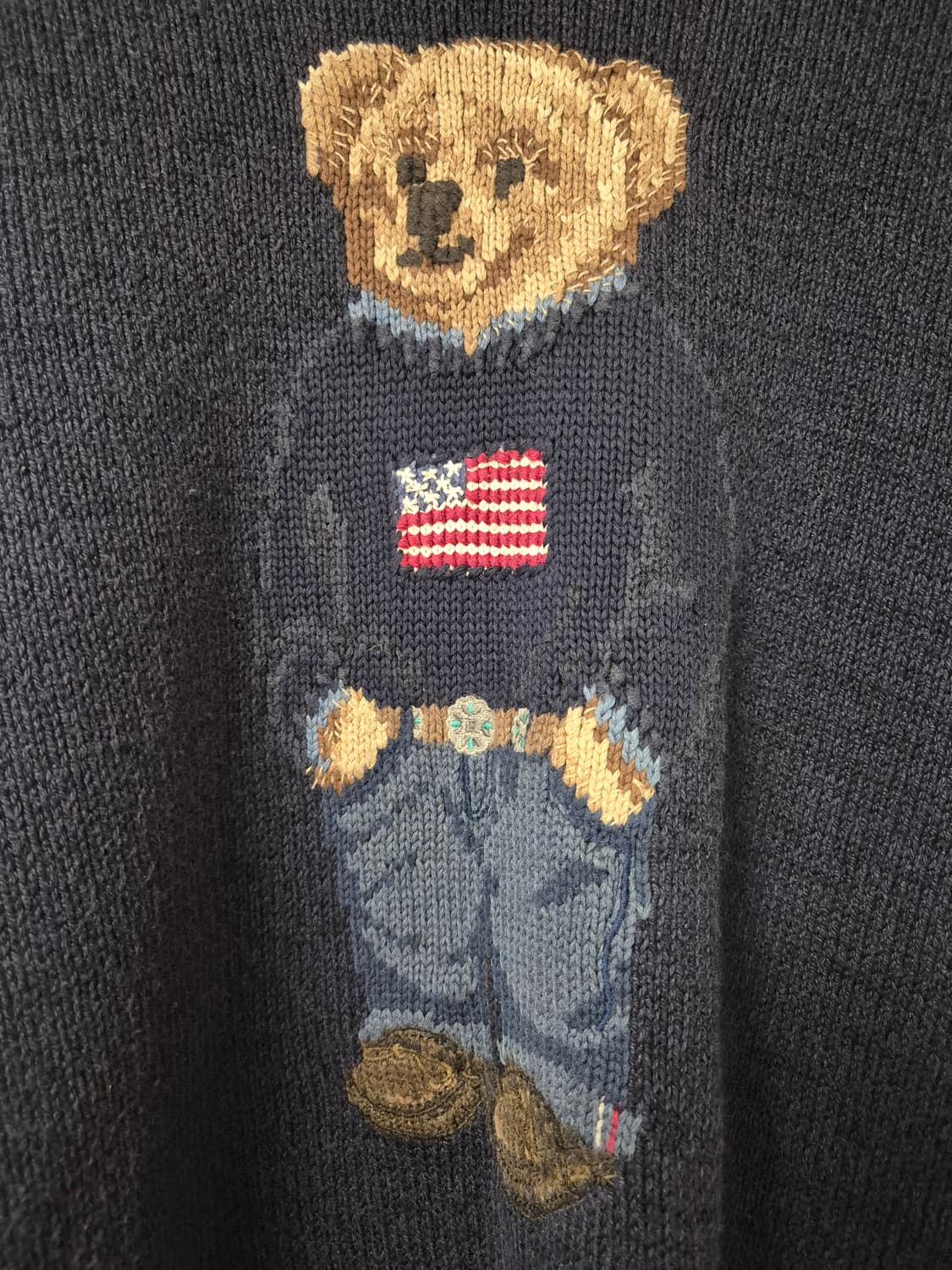 폴로 베어 니트 린넨 랄프로렌 L 상품이미지9