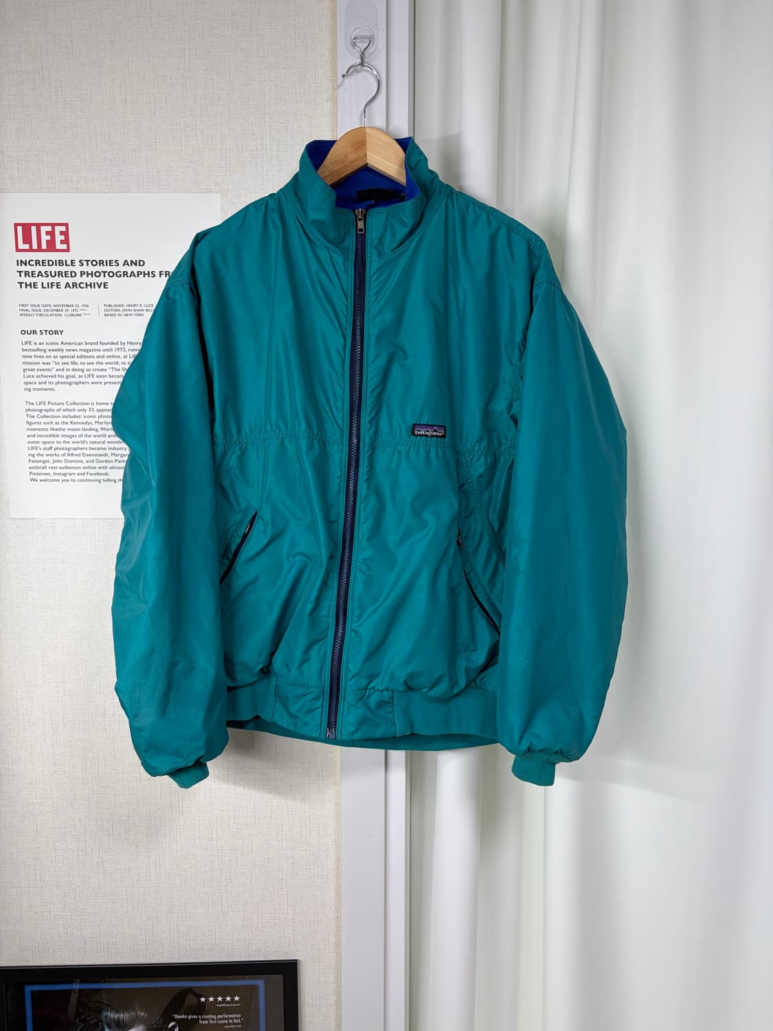 90s patagonia 파타고니아 쉘 신칠라 자켓 made in usa 상품이미지1