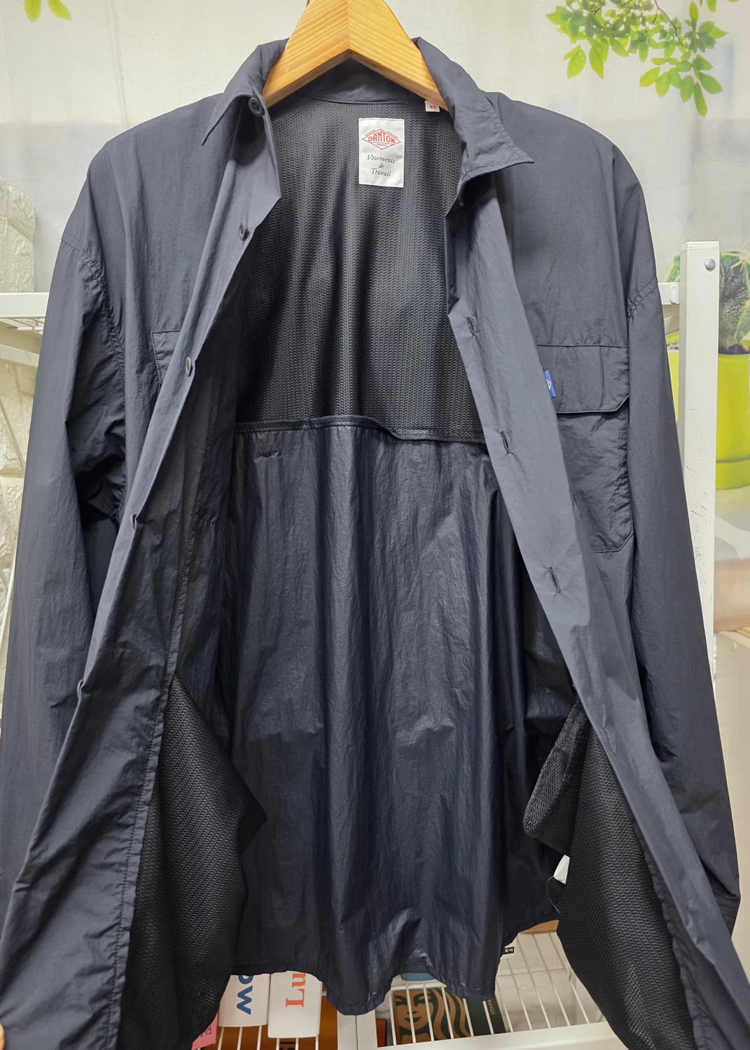 단톤 남성 바람막이 110 셔츠형 자켓 MM08 상품이미지4