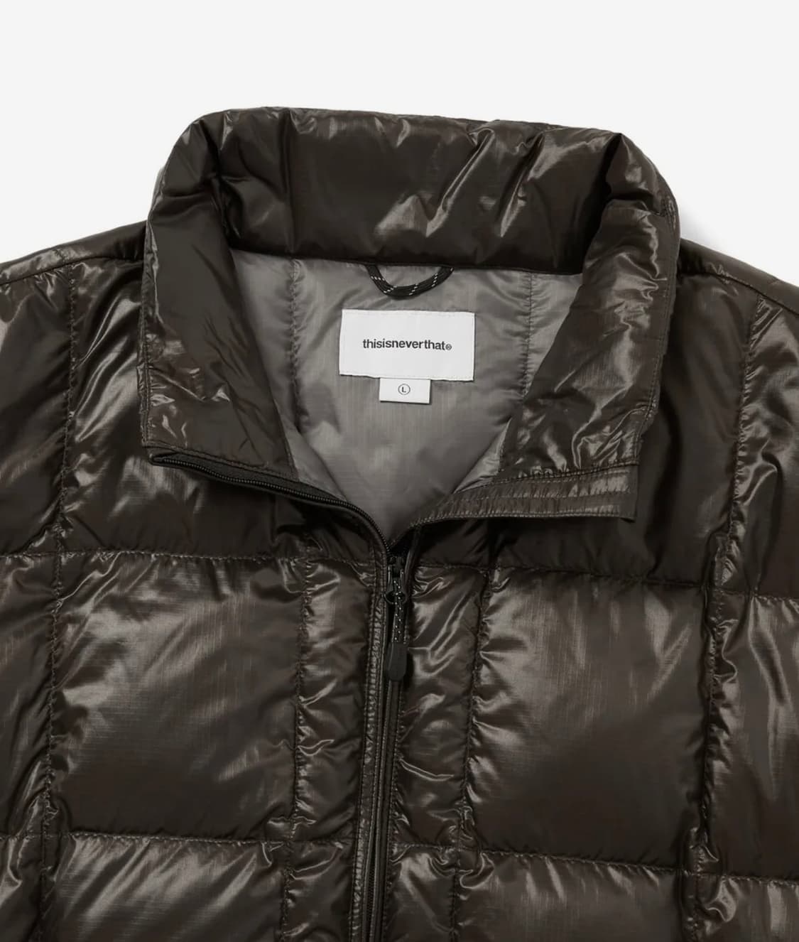 PERTEX® Light Down Jacket Brown Black 상품이미지2