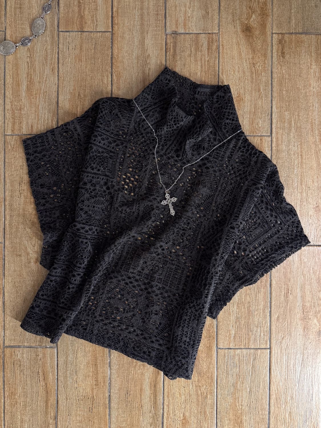 Half- Neck Crochet Knit 0098 상품이미지6