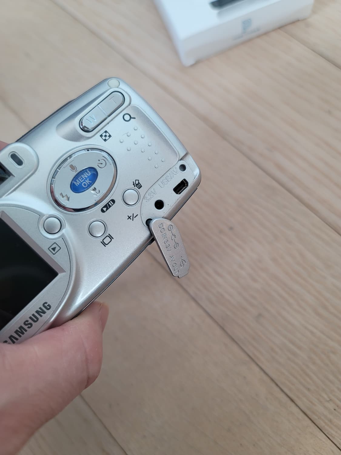 삼성 케녹스 U-CA4 디카 빈티지 감성 디지털 카메라+메모리스틱 1기가 상품이미지6