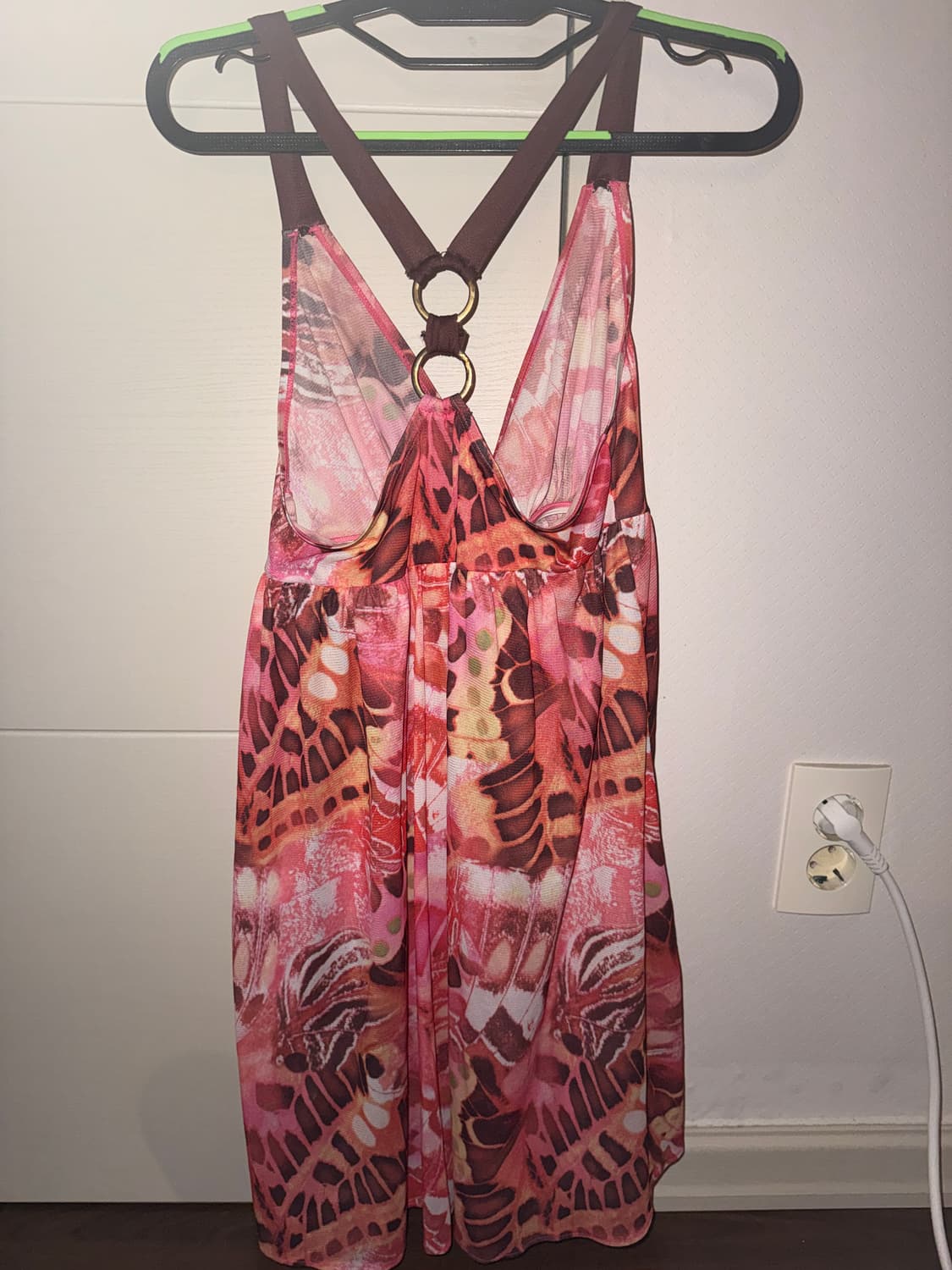 y2k 갸루 탑+스카프 세트 상품이미지3