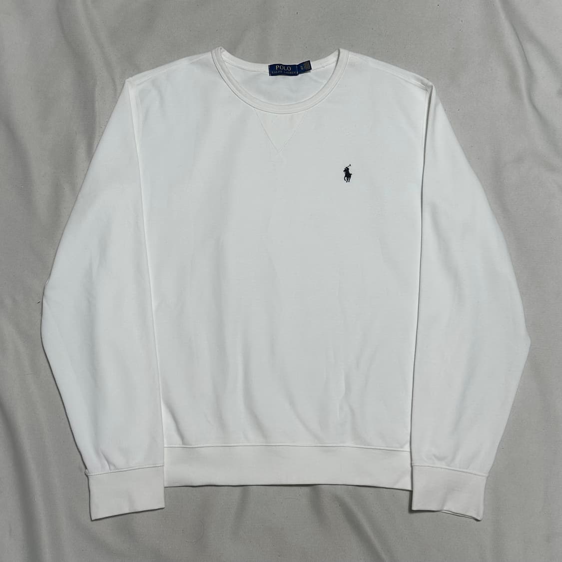XL 폴로랄프로렌 화이트 맨투맨 상품이미지2