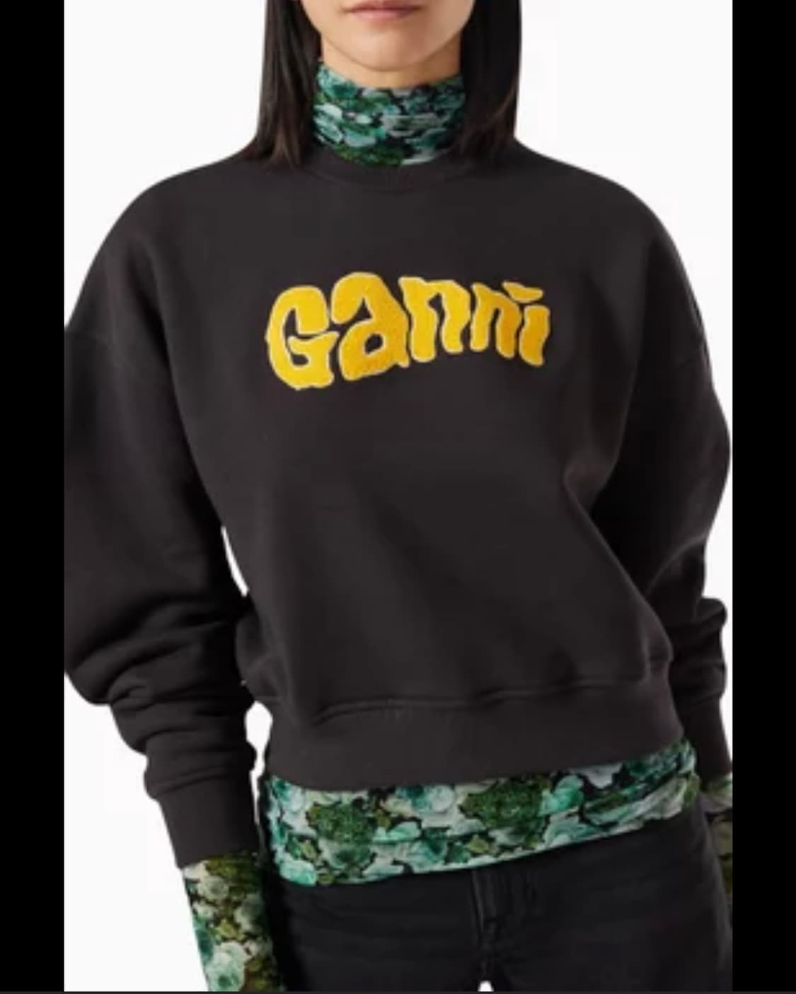 GANNI 가니 로고 스웻셔츠 상품이미지1