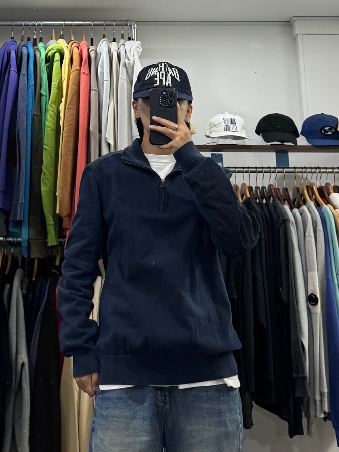 폴로 랄프로렌 반집업 스웨터 상품이미지5