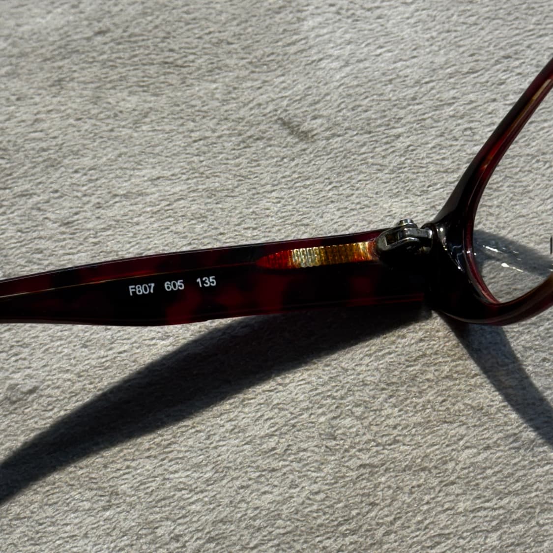 FENDI 펜디 긱시크 y2k 안경 톨토이즈 (OS) 상품이미지6