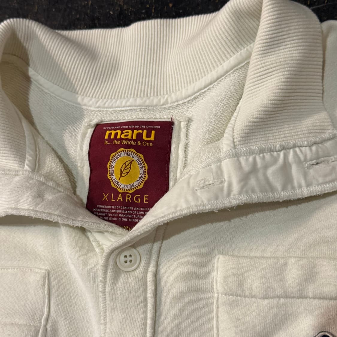 빈티지 풀카라 맨투맨 상품이미지3