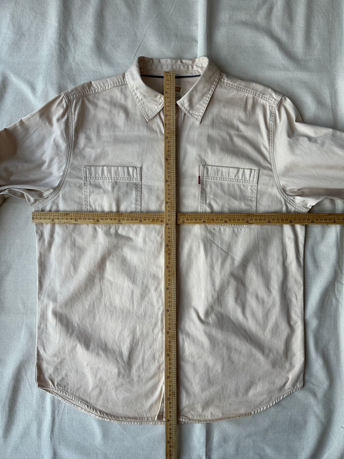 리바이스 데님 워크셔츠 아이보리 XL 상품이미지9