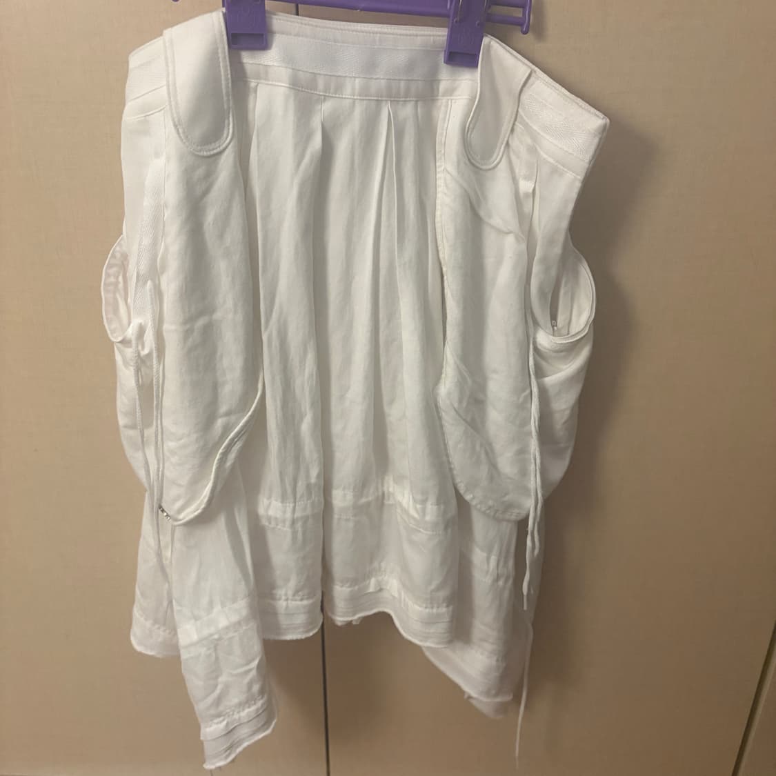세릭 PUMKIN POCKET SKIRT / WHITE 1 size 상품이미지5