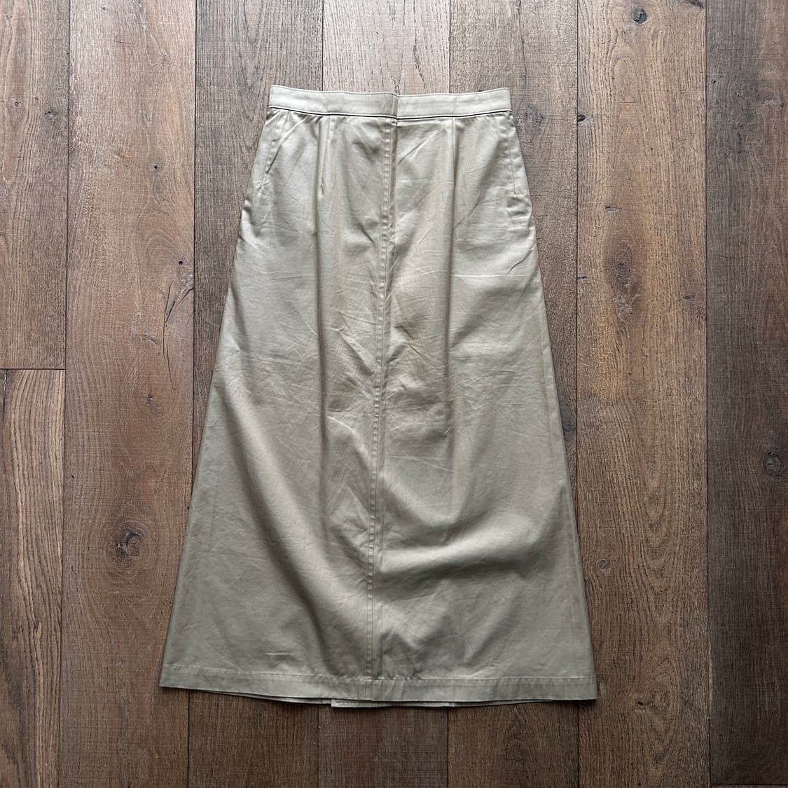 90's Double Button Long Trench Skirt 상품이미지9