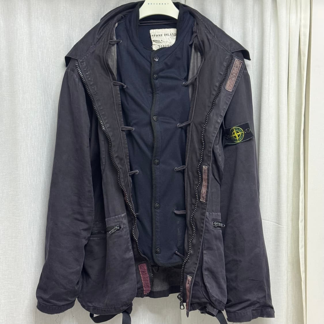 XXL) 90s 스톤아일랜드 라소고마토 더치로프 파카 상품이미지3