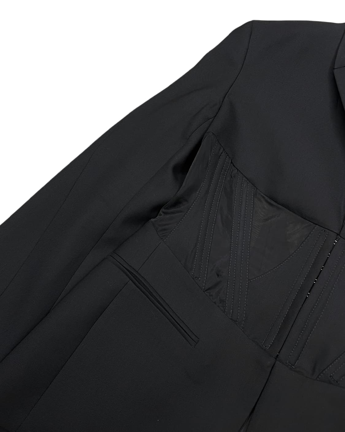 뮈글러 x H&M 23SS 코르셋 스타일 울 자켓 상품이미지6