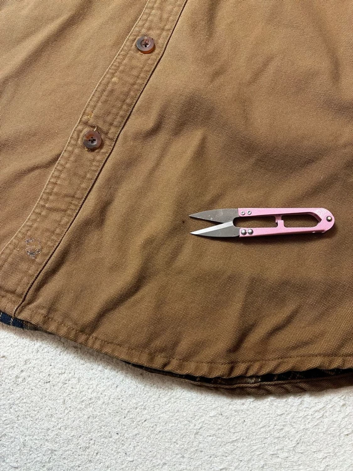 버린 00's 헤비코튼 아메리칸 캐쥬얼 셔츠 PN6913 상품이미지5