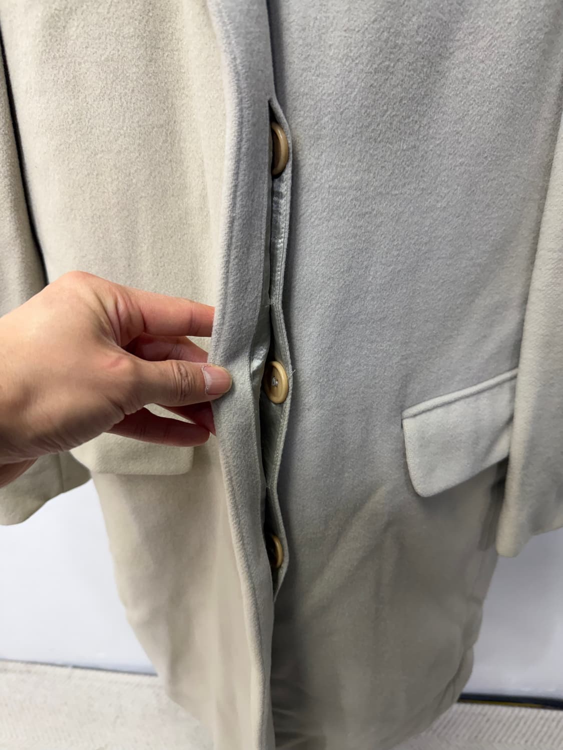 정품) 헬무트랭 여성 울코트 40 상품이미지3