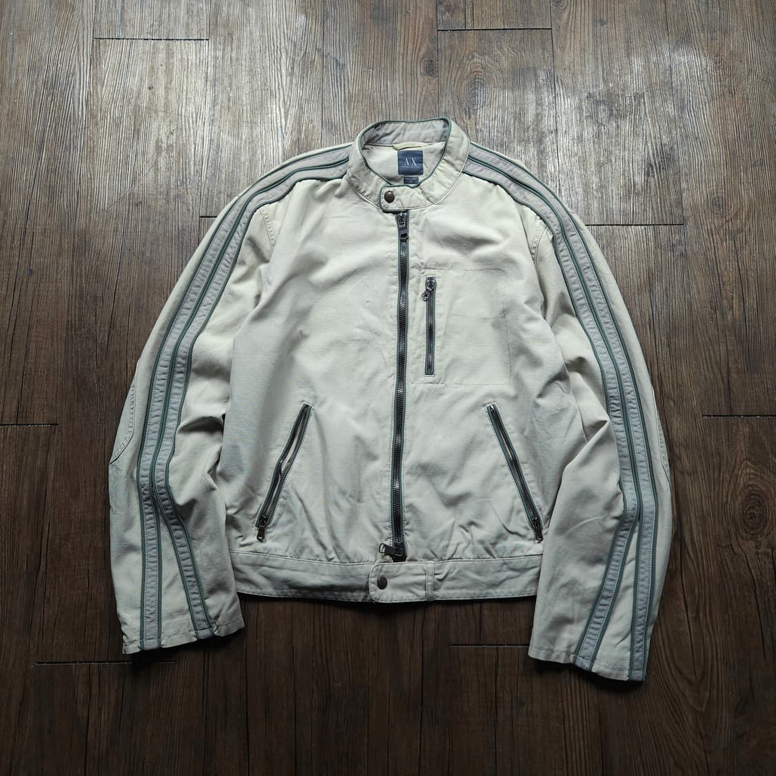 아르마니 익스체인지 아카이브 카페레이서 바이커 자켓 상품이미지1