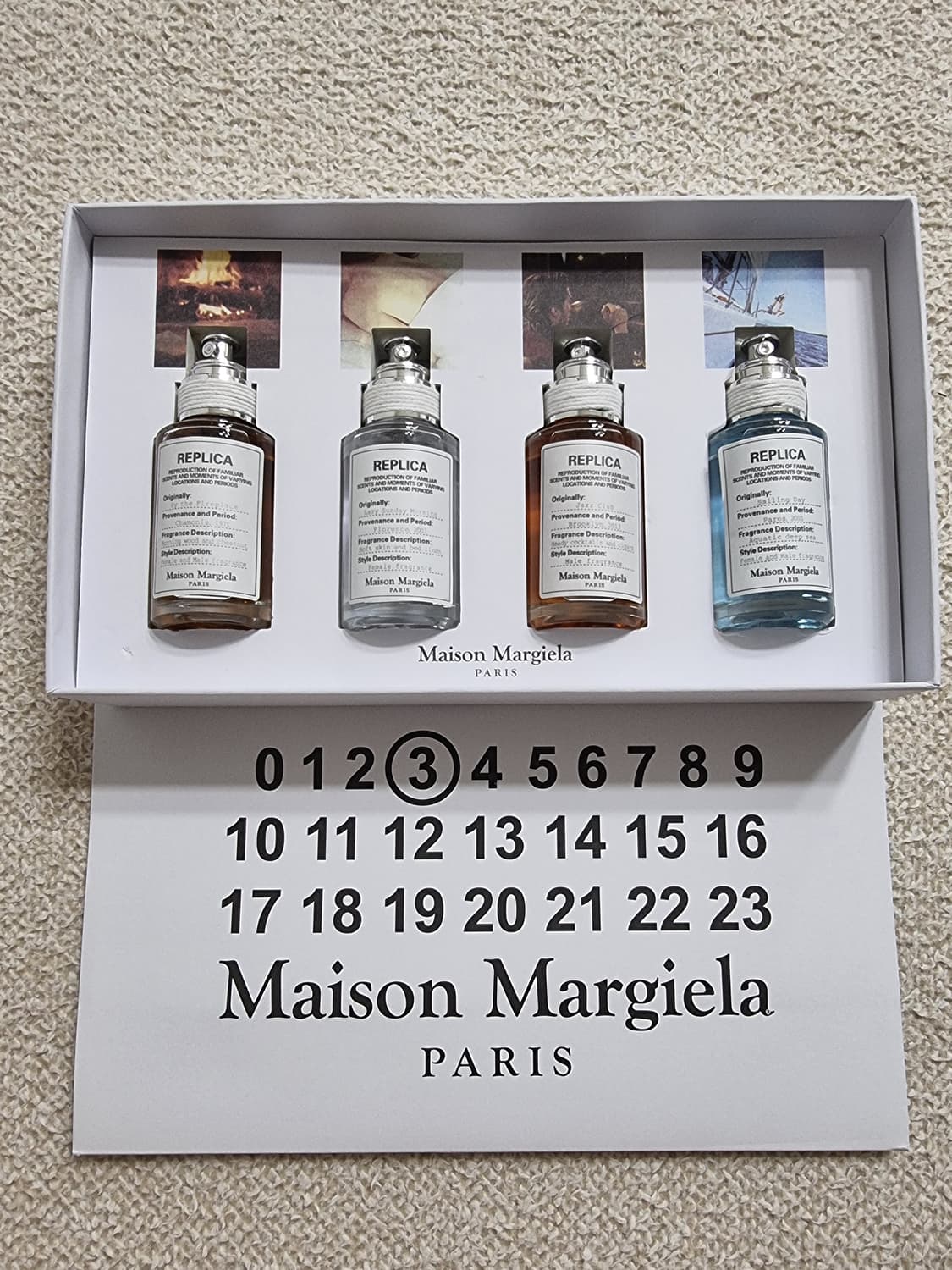 선물셋트)메종마르지엘라 향수 4종셋트 상품이미지1