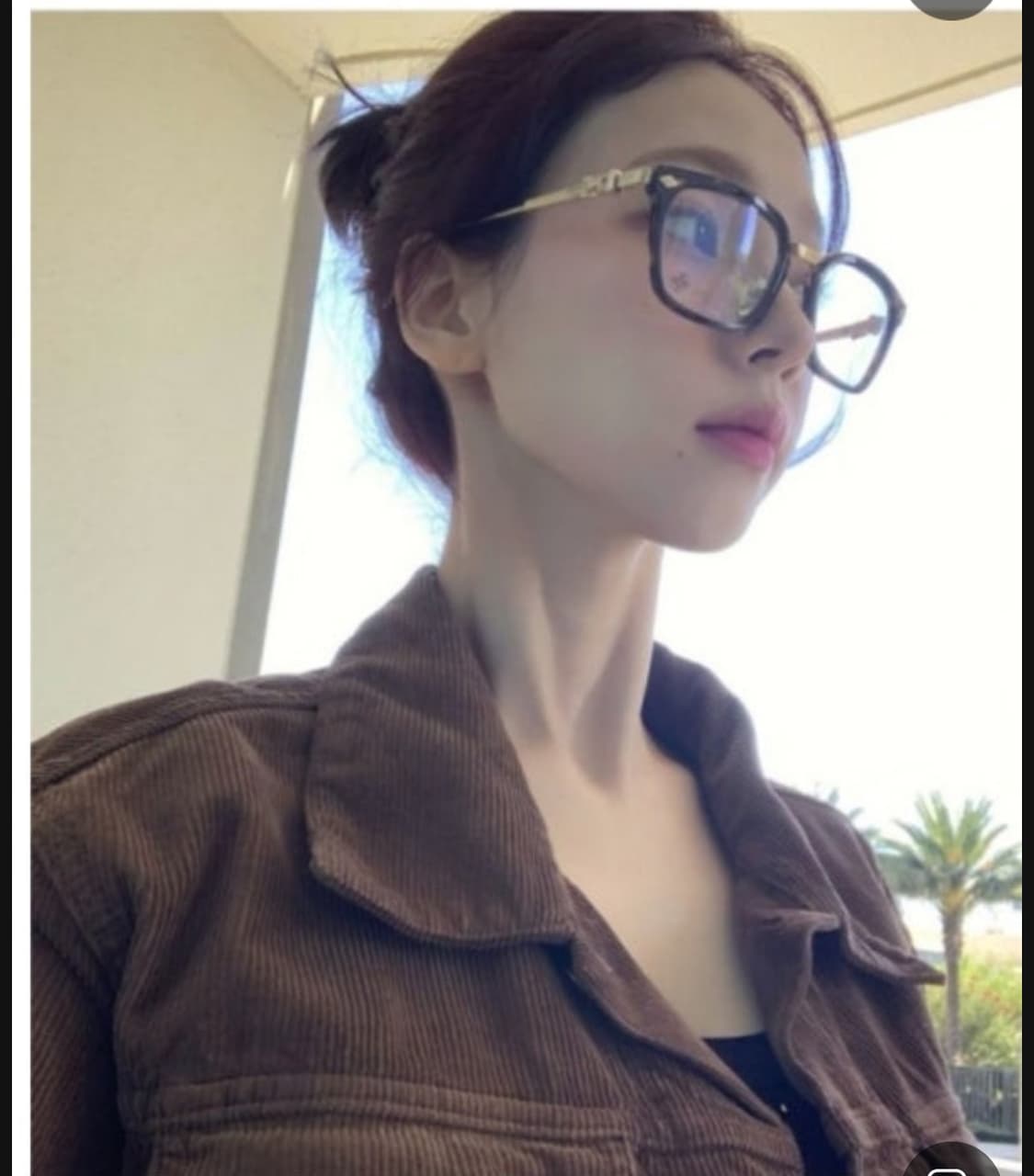 크롬하츠 오버포크 블랙/골드 안경 상품이미지1