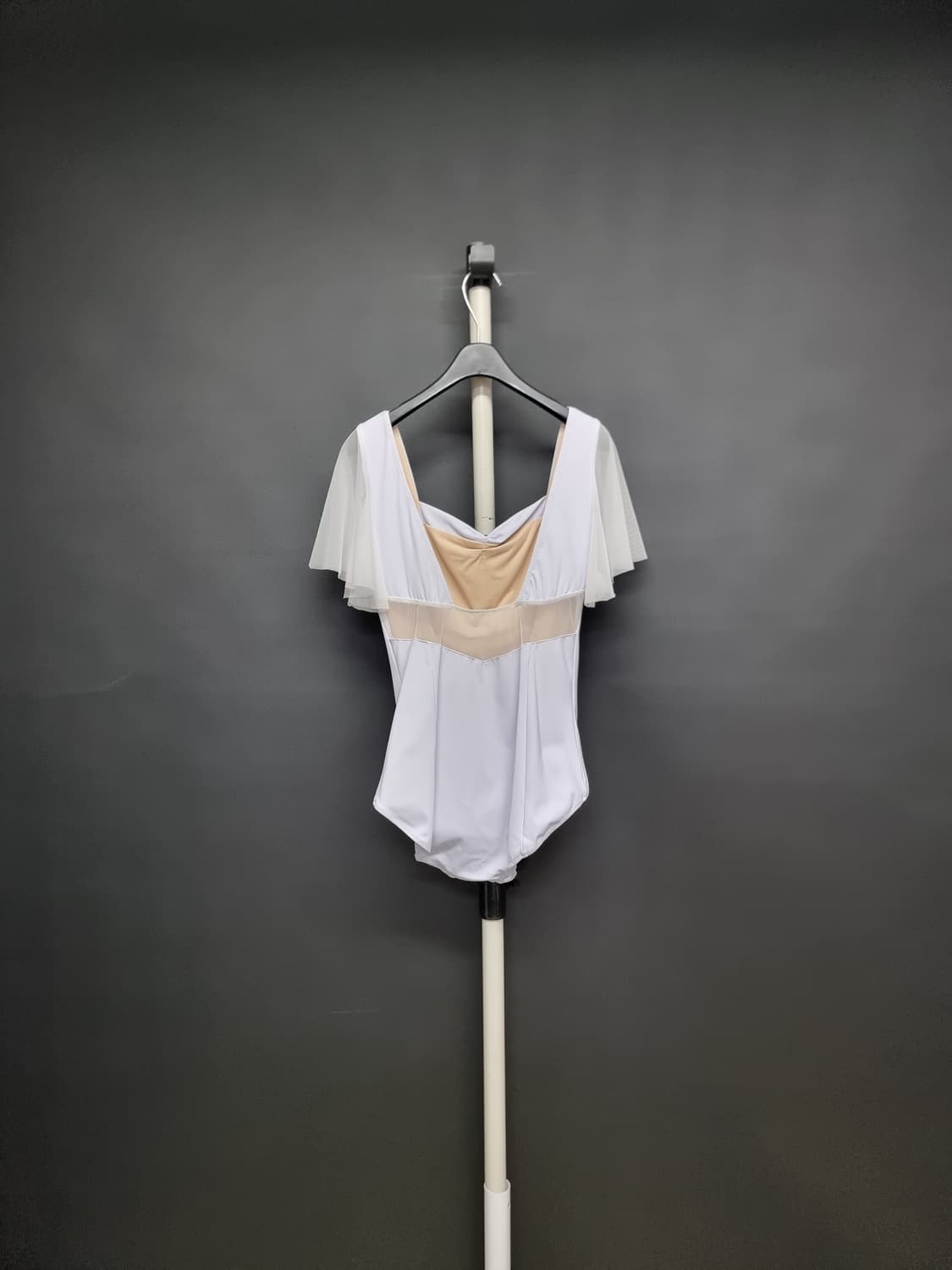 레이시 프릴 스퀘어넥 레오타드 성인발레 XL 상품이미지2