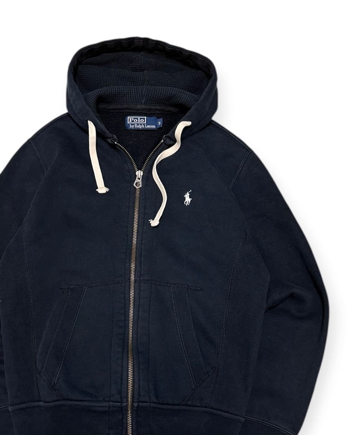 폴로 랄프로렌 써멀 네이비 후드집업 상품이미지2