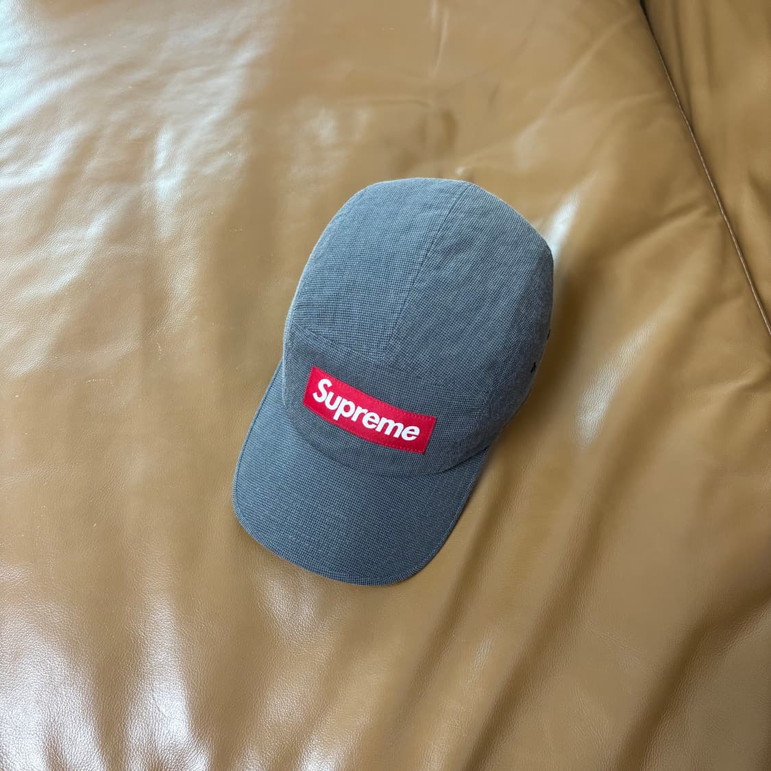 슈프림 캠프캡 모자 박스로고 케블라 그레이 상품이미지5