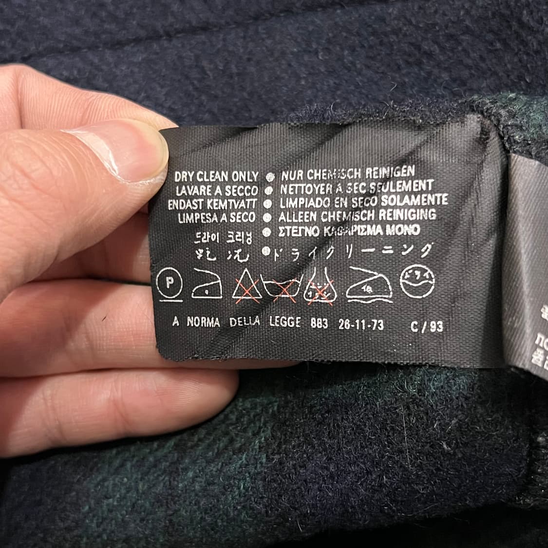  글로버올 베이직 더플 코트 y14439 상품이미지5