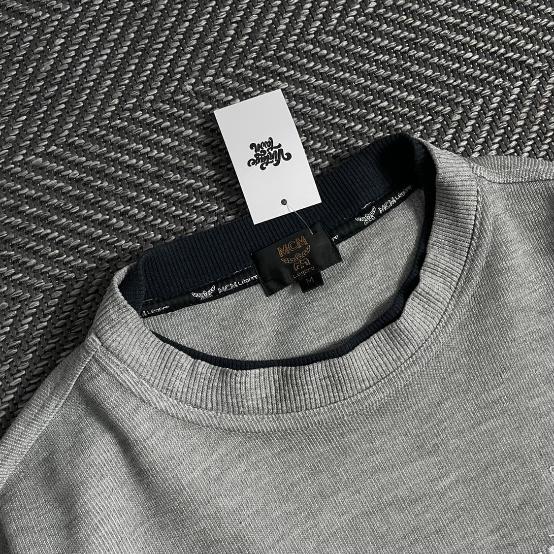 90s MCM 빅로고 아카이브 맨투맨o 3638 상품이미지5