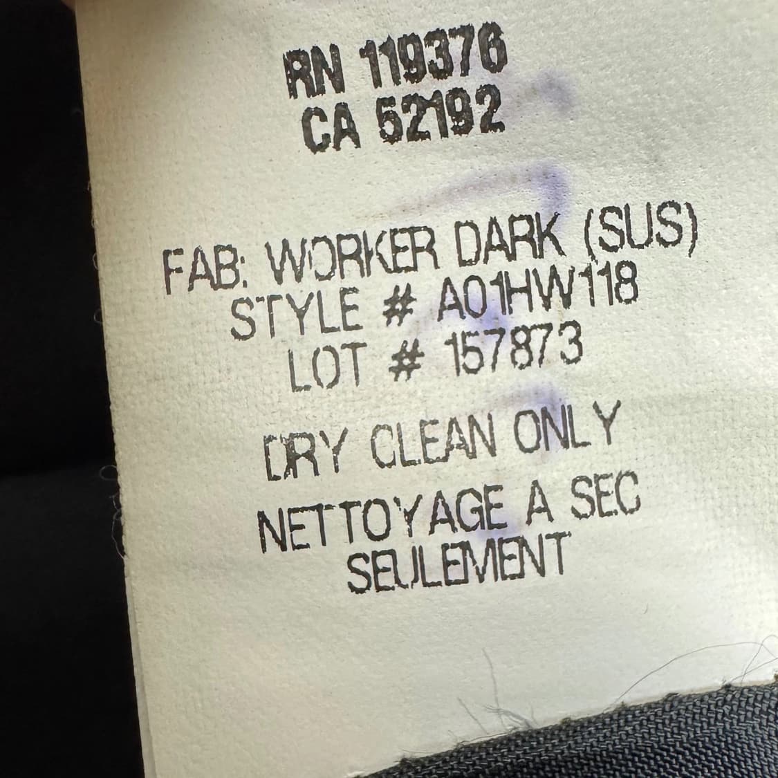 헬무트 랭 데님 & 가죽 믹스 비대칭 바이커 자켓 상품이미지7