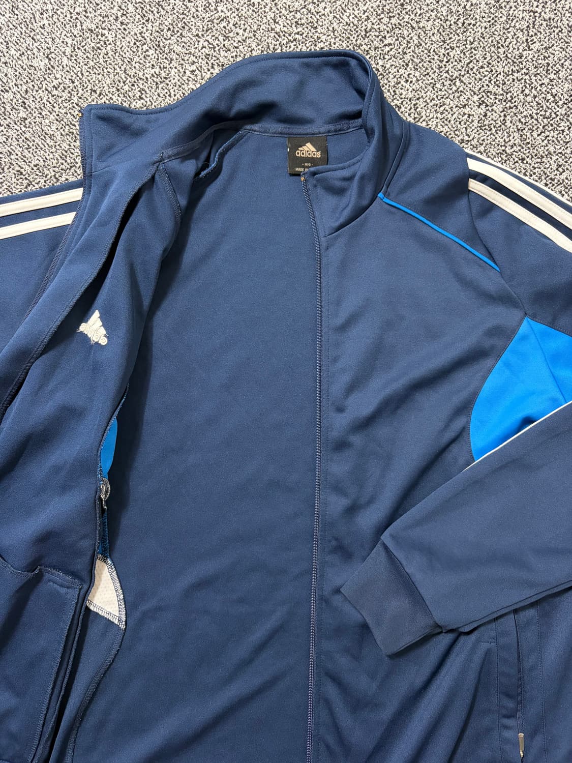 빈티지9. 아디다스 삼선 트랙탑 네이비 블루 져지  상품이미지3