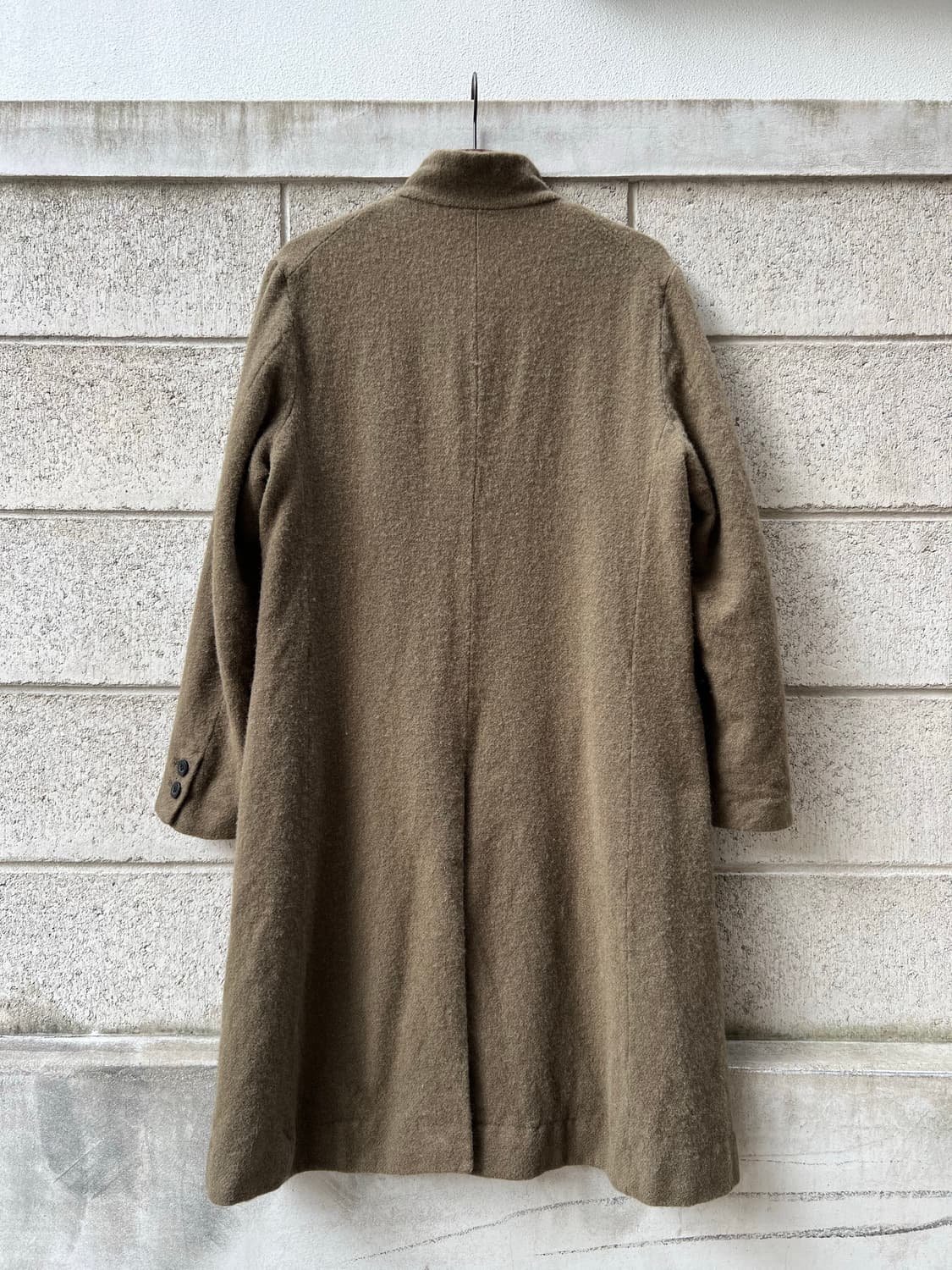 OUTIL WOOL COAT 우틸 울 모직 카키 브라운 코트 상품이미지2