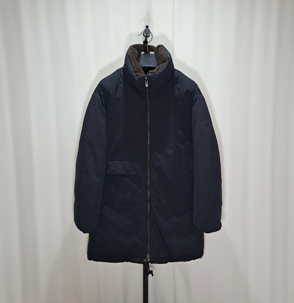 (택포) 22FW 커스텀멜로우 새드스마일 필드 다운 L B184 상품이미지1