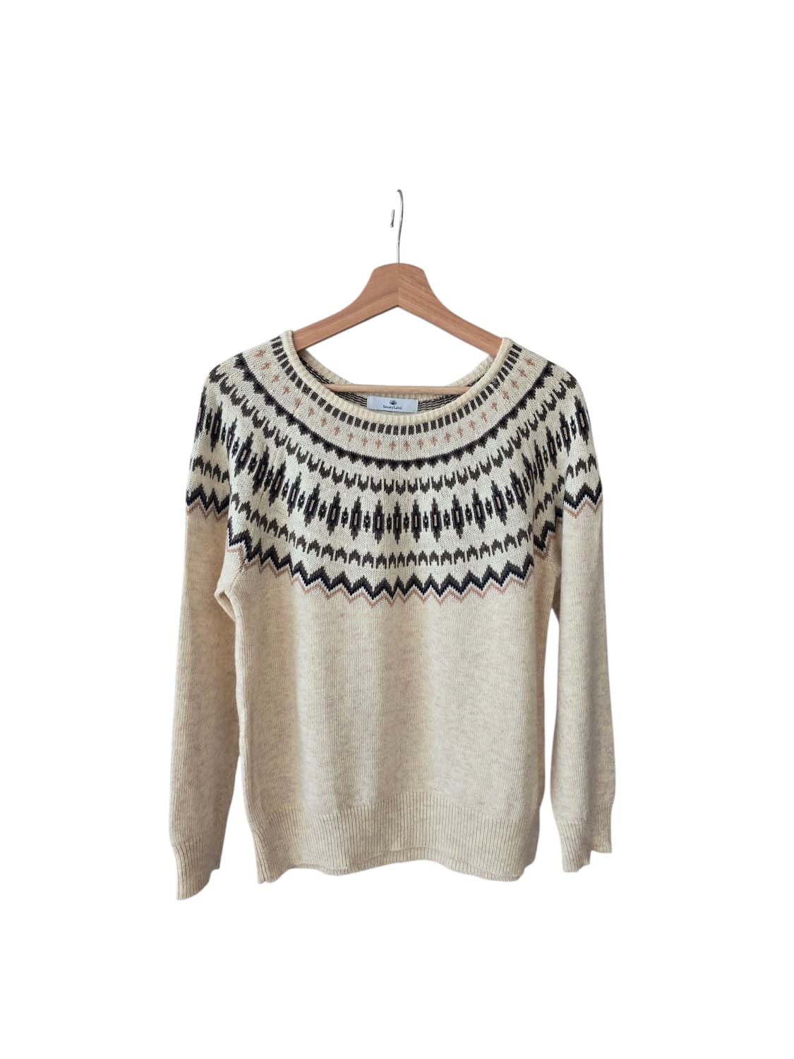 sonny label 페어아일 크림 니트 상품이미지1