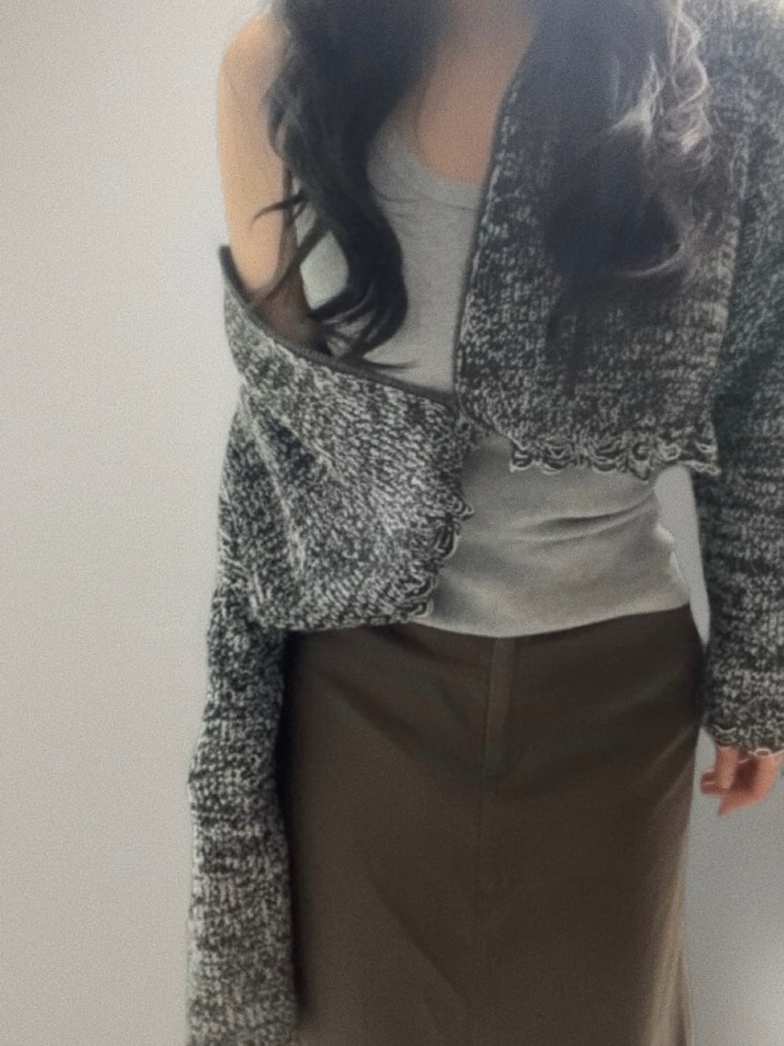 어반아웃피터스 후드 크롭 가디건 S 상품이미지1