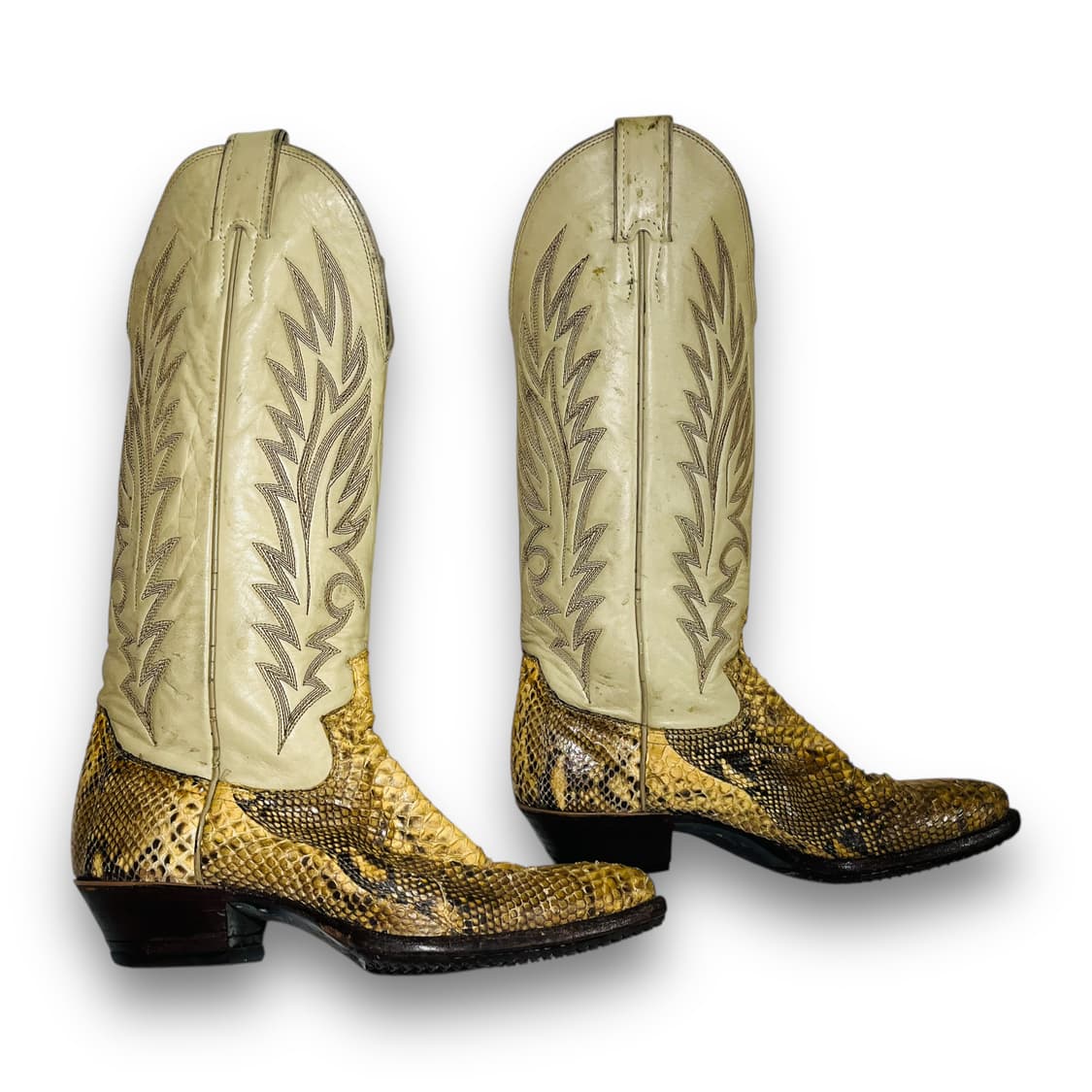 Justin Snake Patterned Western Boots ! 상품이미지4