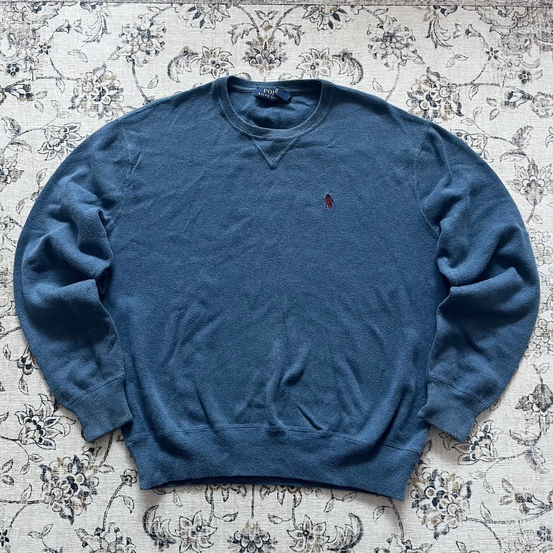 폴로 신형 피마코튼 라운드넥 니트 상품이미지1