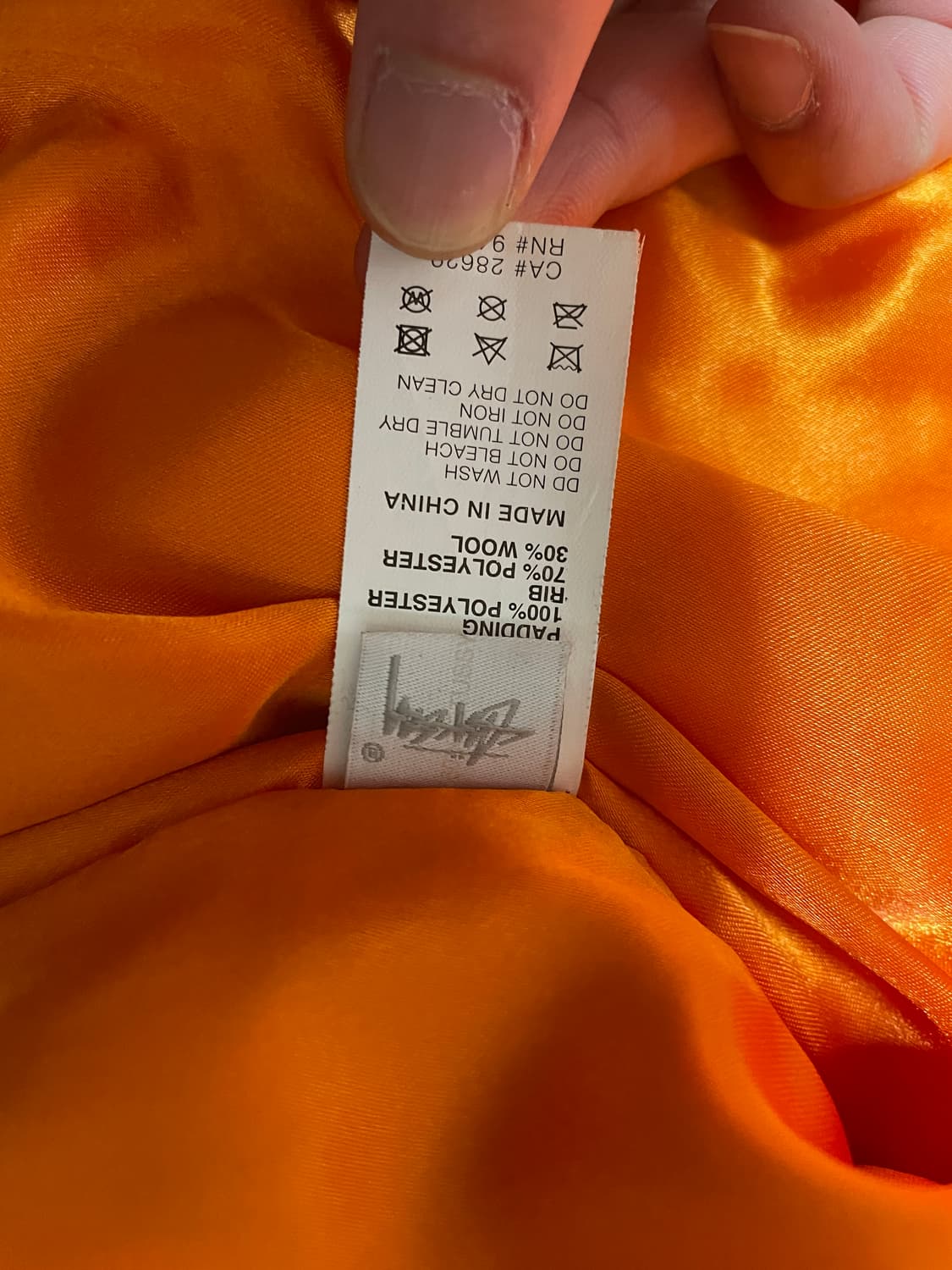 스투시 x CDG MA-1 자켓 올리브 상품이미지6