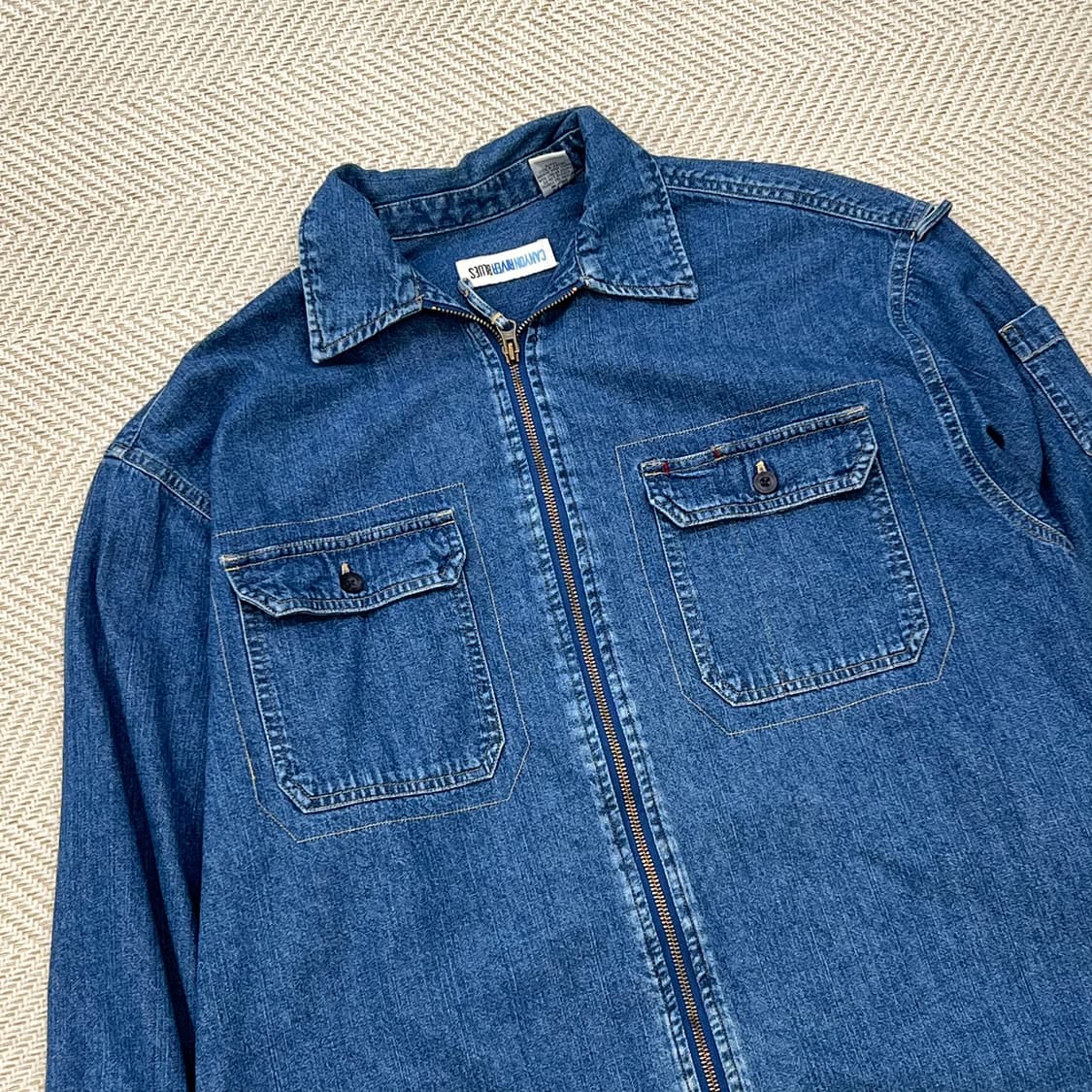 캔디오버롤즈 데님집업 자켓 r2469 상품이미지3