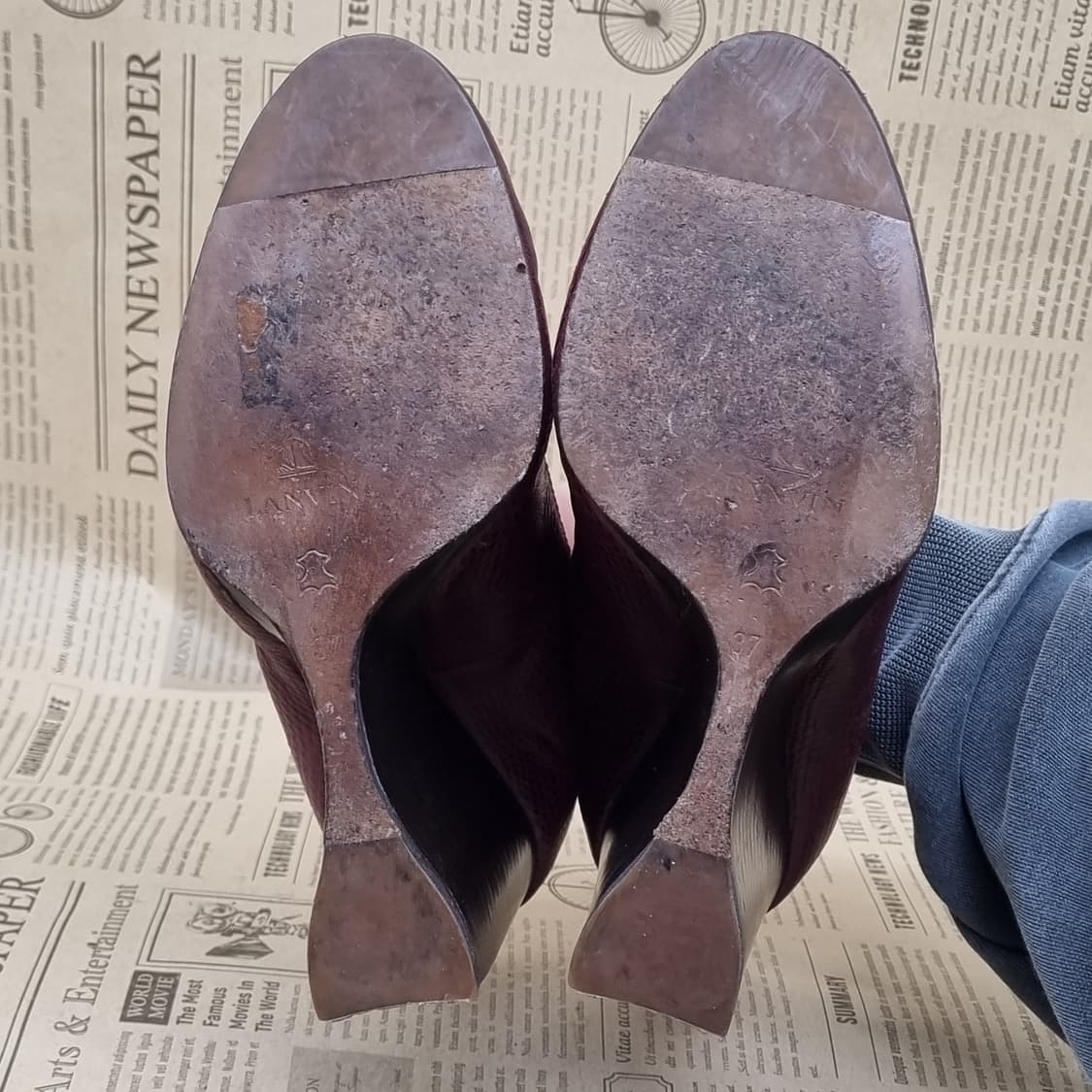 랑방 여성 웨지힐 230 굽9 상품이미지3